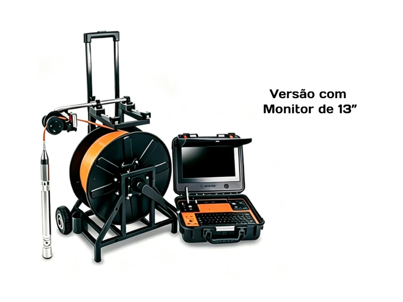 Câmera para Inspeção de Poço Profundo com Visão Dupla até 300m — BT-8300 2
